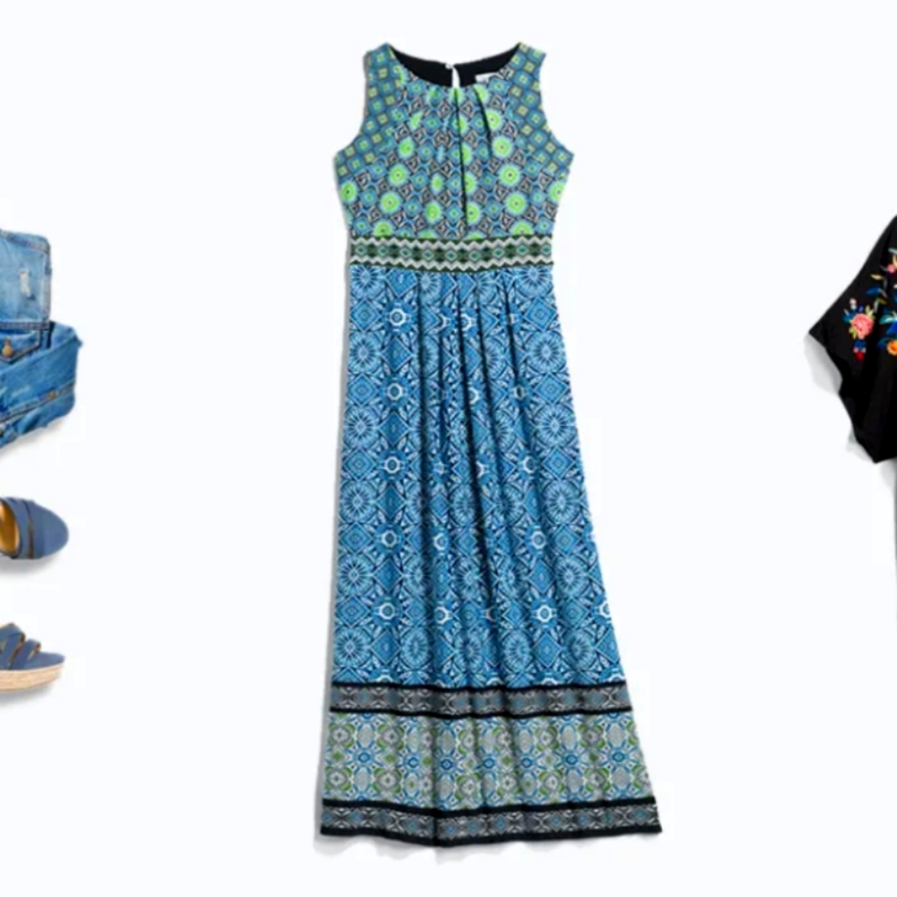 Wisp Pamala Knit Maxi Dress size 14